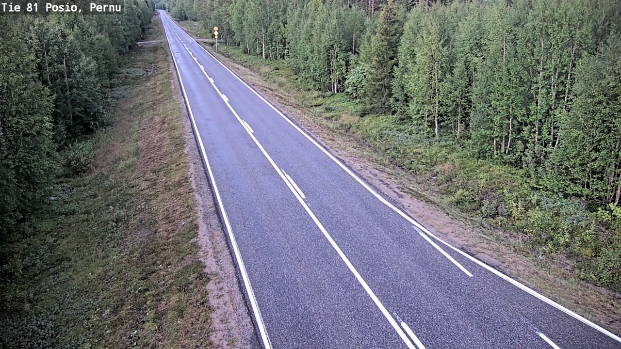 Kelikamerat Kuva Tie 81 Posio, Pernu, Posio, Lappi