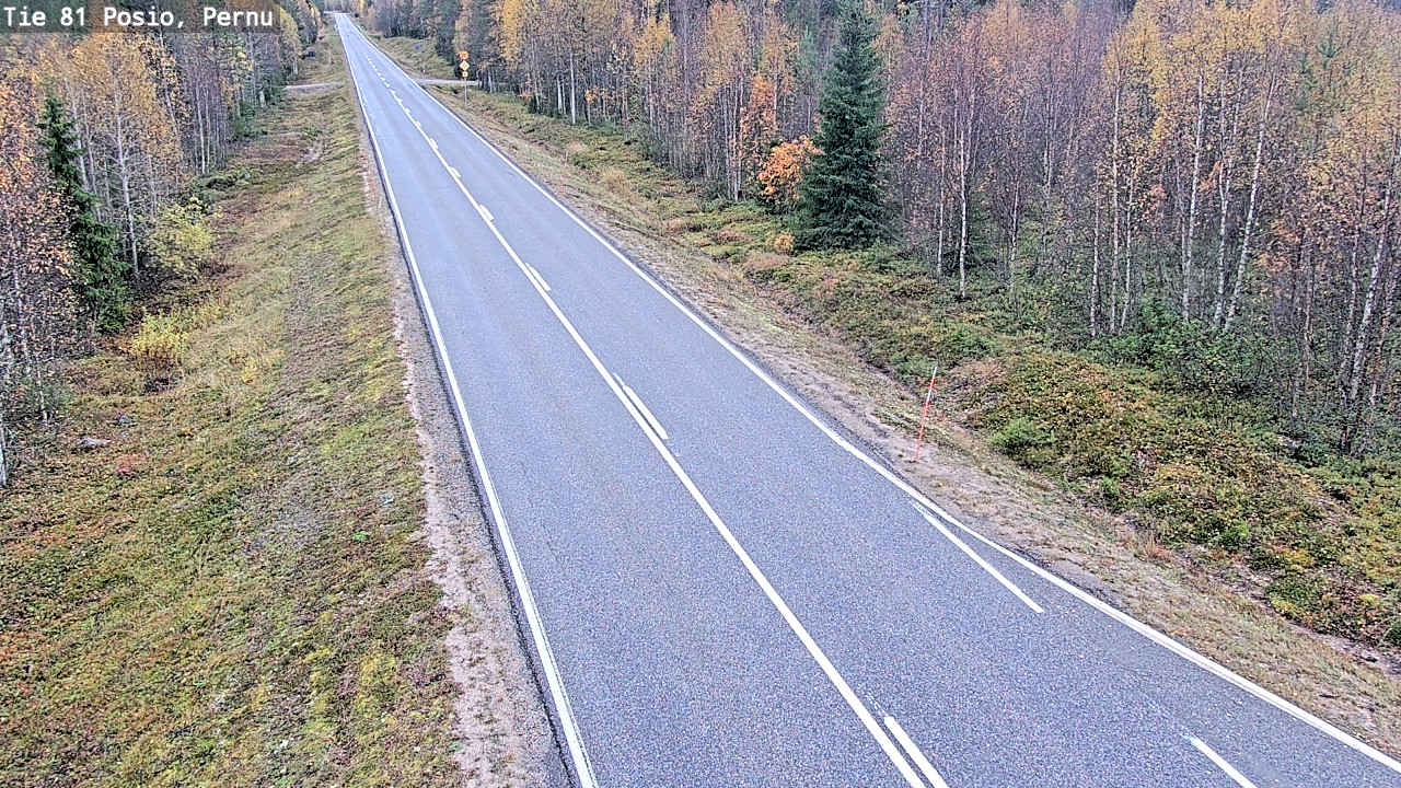 Kelikamerat Kuva Tie 81 Posio, Pernu, Posio, Lappi