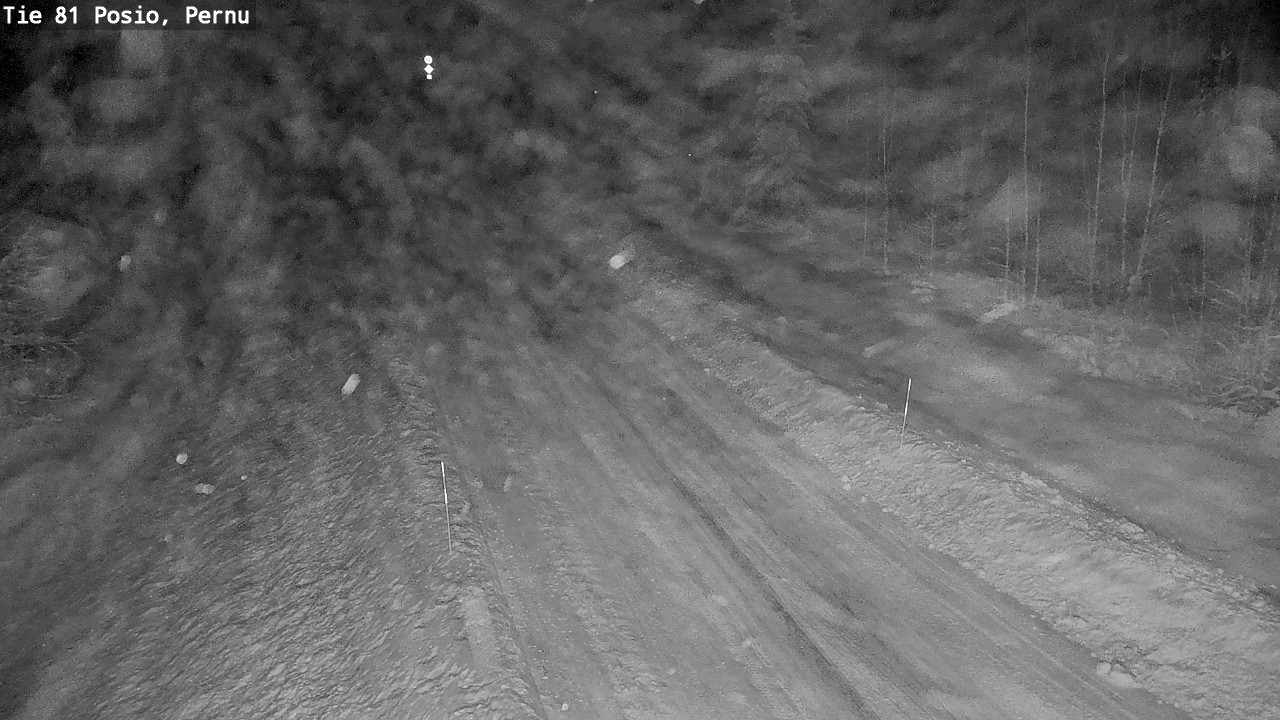 Weather Camera Image Road 81 Posio, Pernu, Posio, Lappi