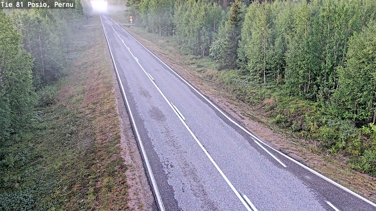 Kelikamerat Kuva Tie 81 Posio, Pernu, Posio, Lappi