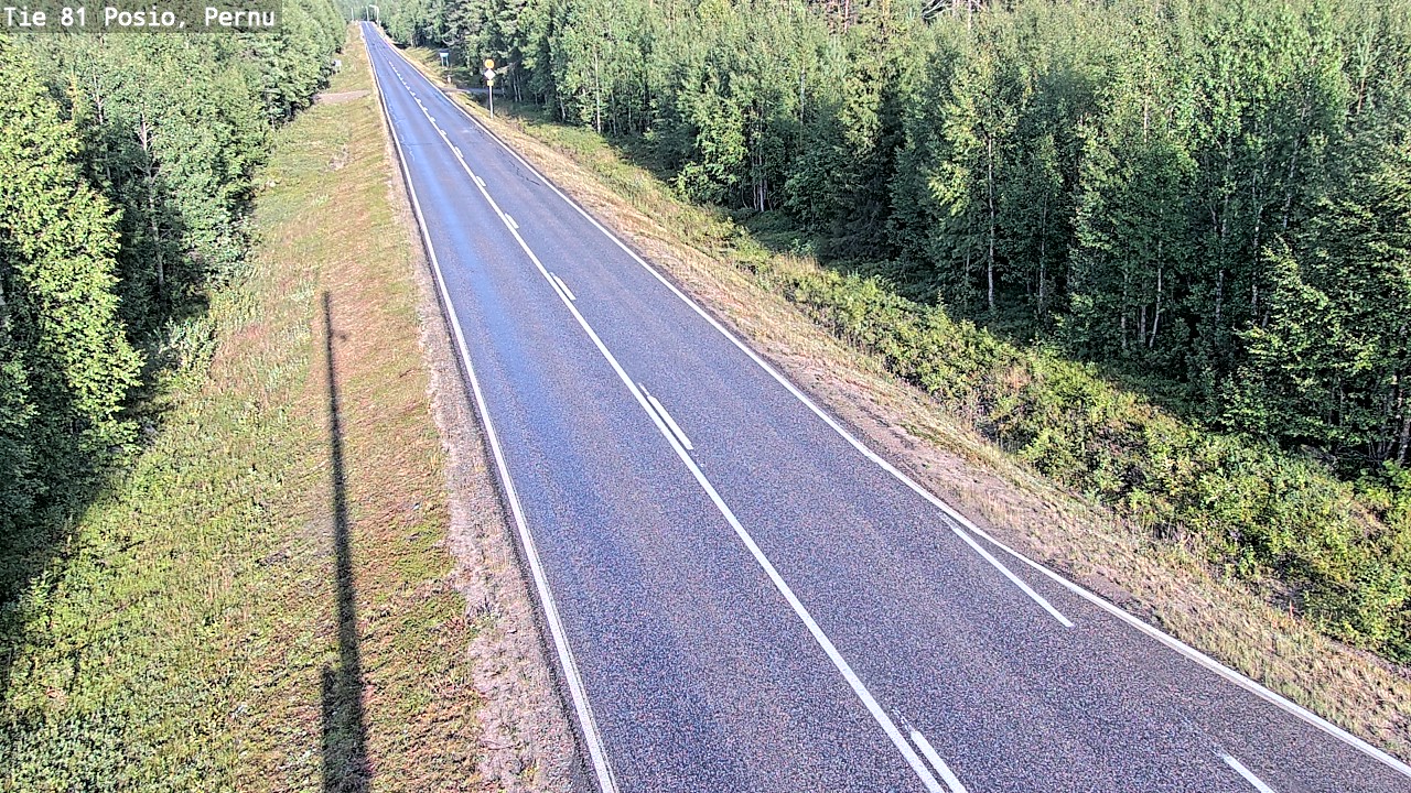 Kelikamerat Kuva Tie 81 Posio, Pernu, Posio, Lappi