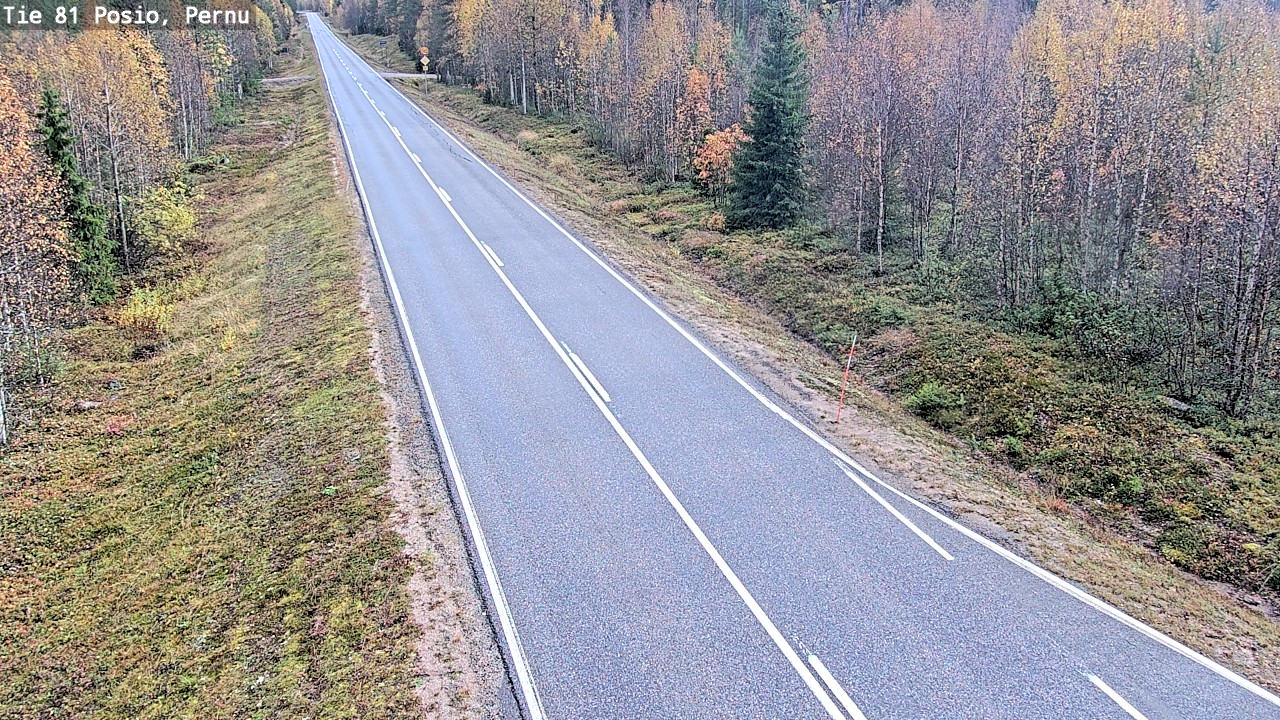 Kelikamerat Kuva Tie 81 Posio, Pernu, Posio, Lappi