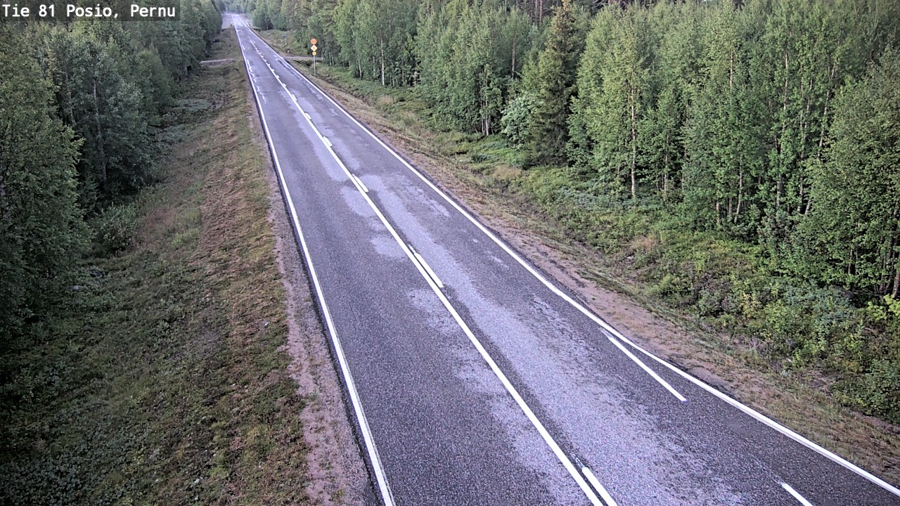 Kelikamerat Kuva Tie 81 Posio, Pernu, Posio, Lappi