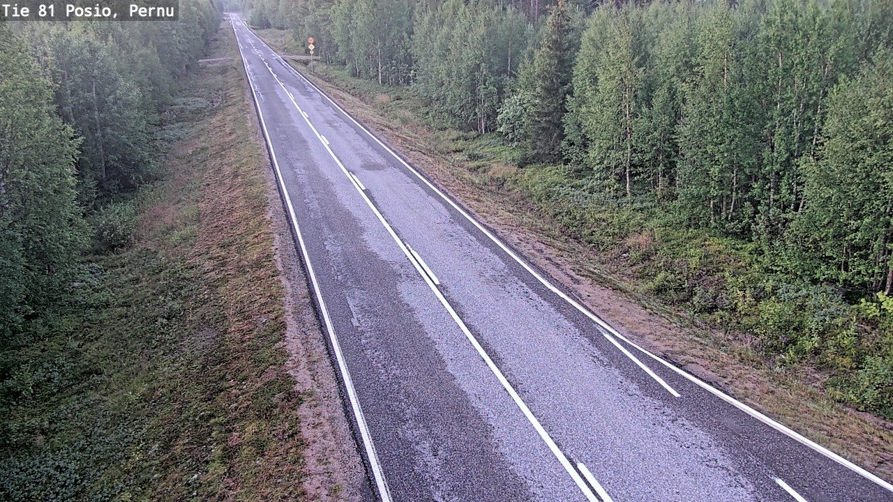 Kelikamerat Kuva Tie 81 Posio, Pernu, Posio, Lappi