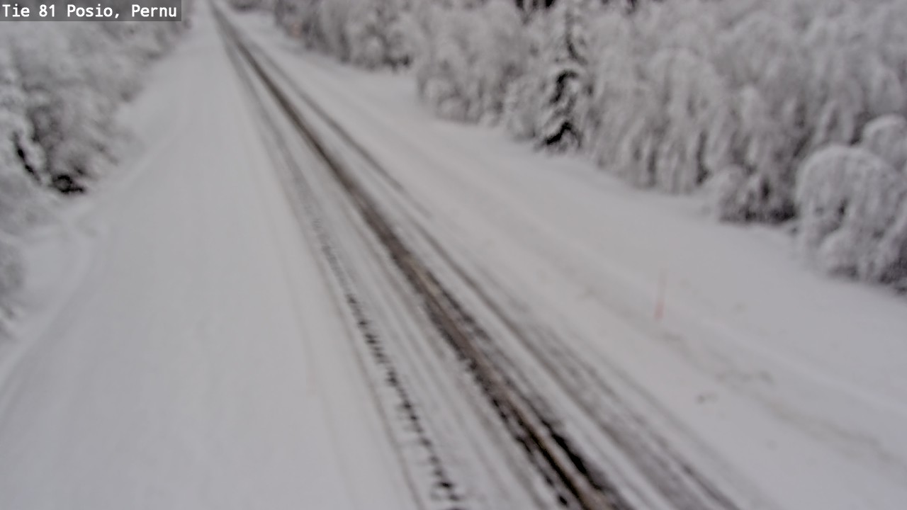 Kelikamerat Kuva Tie 81 Posio, Pernu, Posio, Lappi