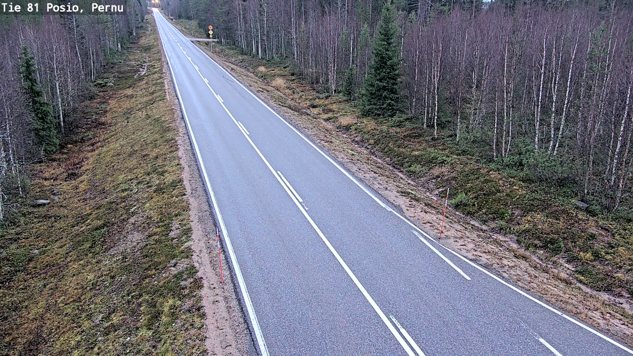 Kelikamerat Kuva Tie 81 Posio, Pernu, Posio, Lappi