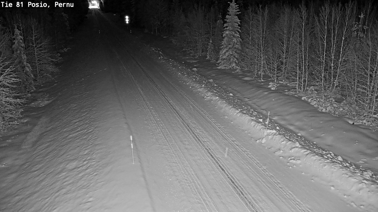 Kelikamerat Kuva Tie 81 Posio, Pernu, Posio, Lappi