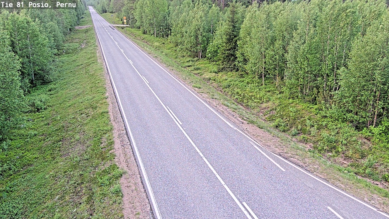 Kelikamerat Kuva Tie 81 Posio, Pernu, Posio, Lappi