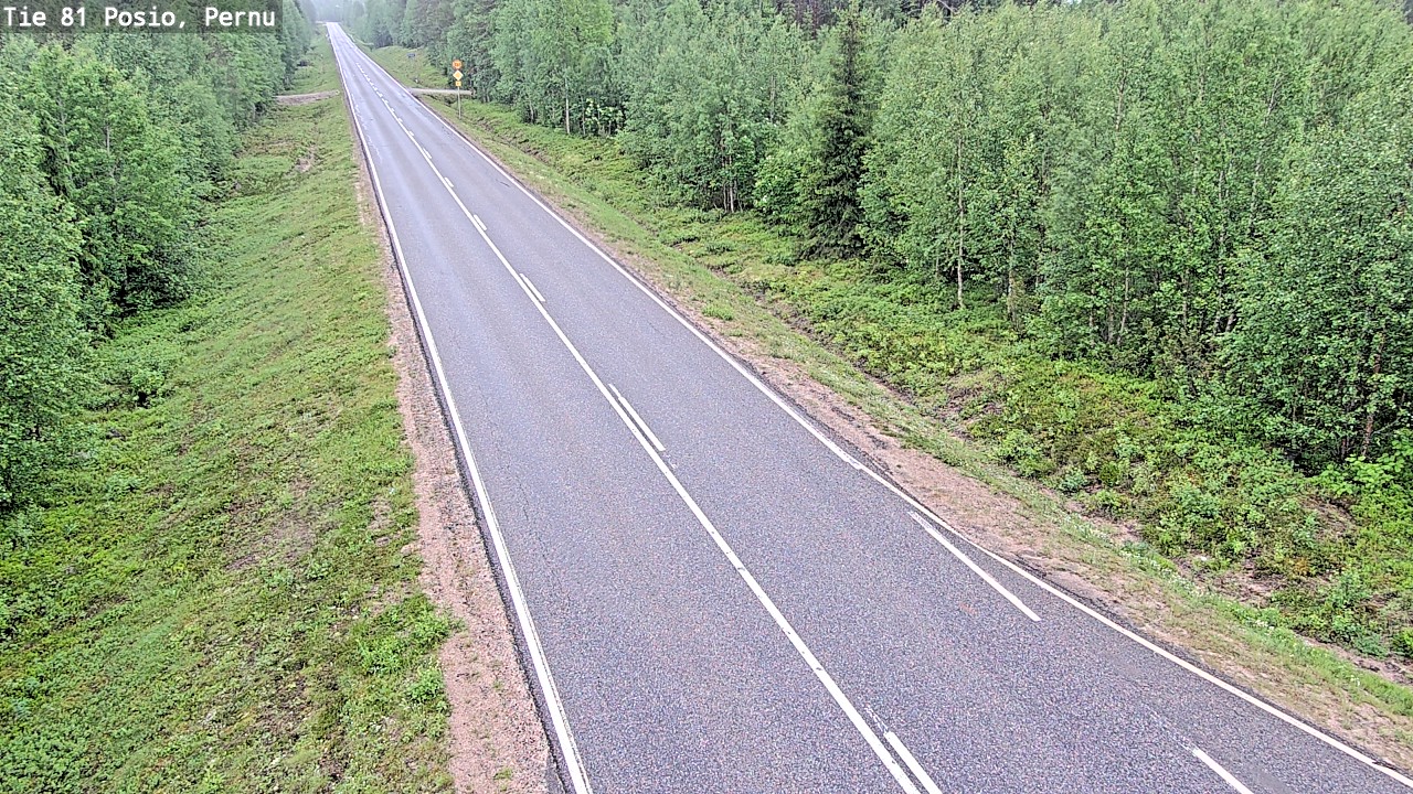 Kelikamerat Kuva Tie 81 Posio, Pernu, Posio, Lappi