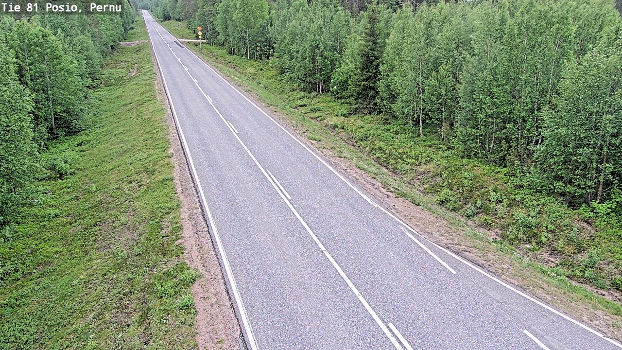 Kelikamerat Kuva Tie 81 Posio, Pernu, Posio, Lappi