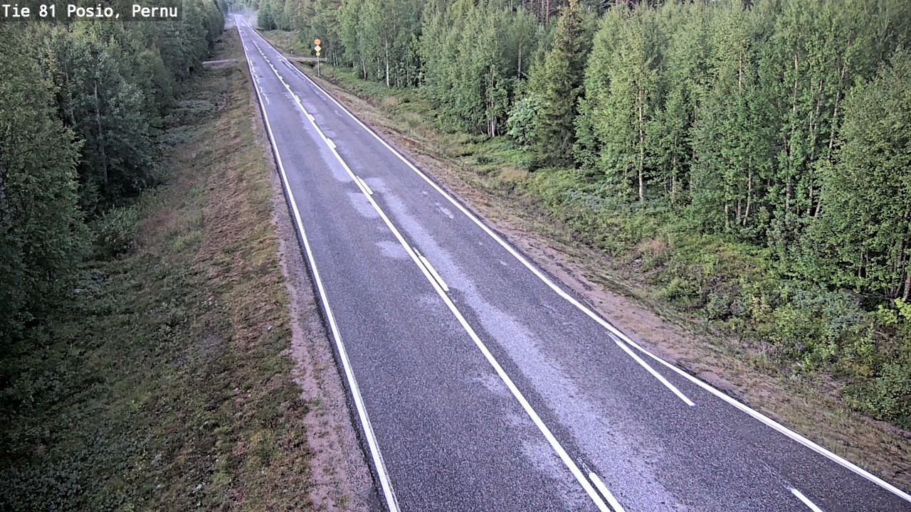 Kelikamerat Kuva Tie 81 Posio, Pernu, Posio, Lappi