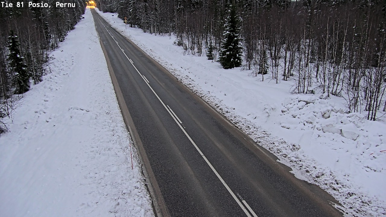 Kelikamerat Kuva Tie 81 Posio, Pernu, Posio, Lappi