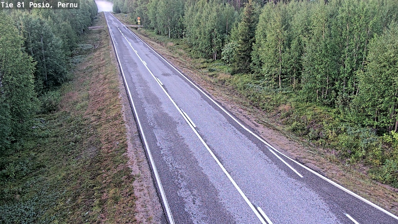Kelikamerat Kuva Tie 81 Posio, Pernu, Posio, Lappi