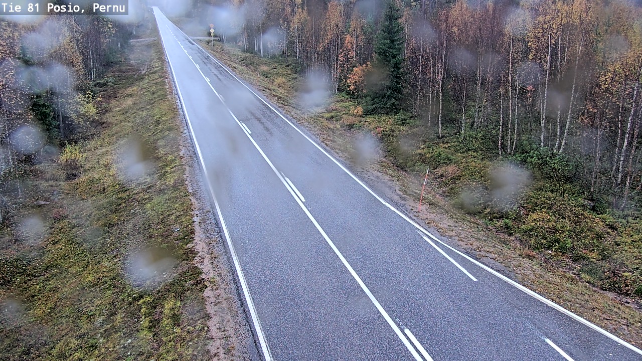 Kelikamerat Kuva Tie 81 Posio, Pernu, Posio, Lappi