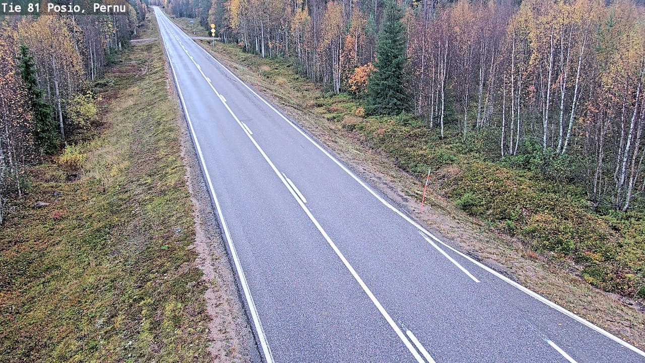 Kelikamerat Kuva Tie 81 Posio, Pernu, Posio, Lappi