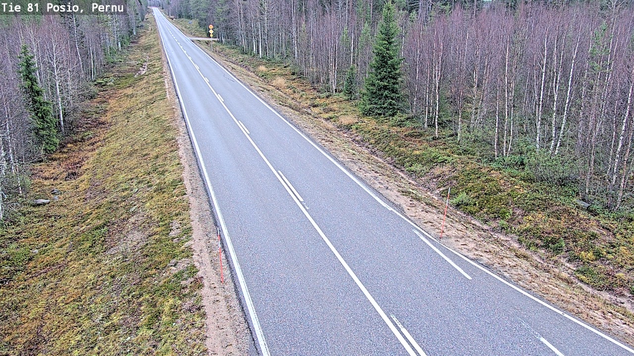 Kelikamerat Kuva Tie 81 Posio, Pernu, Posio, Lappi