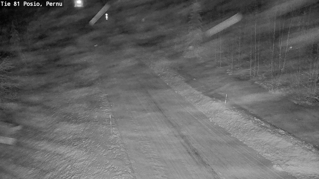 Weather Camera Image Road 81 Posio, Pernu, Posio, Lappi