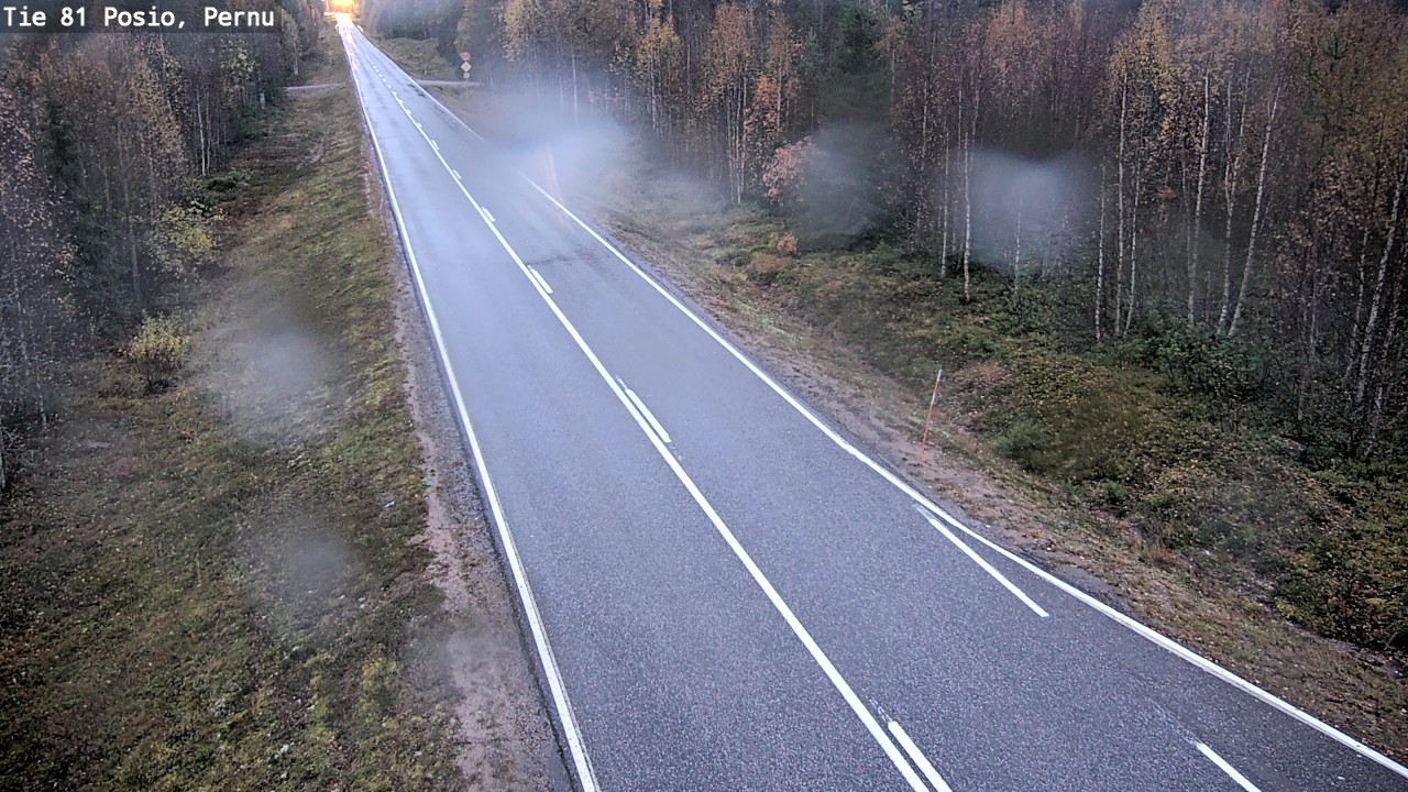 Kelikamerat Kuva Tie 81 Posio, Pernu, Posio, Lappi