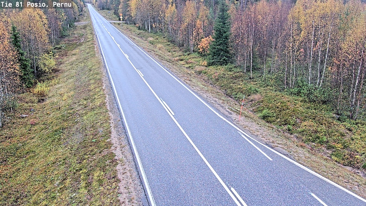 Kelikamerat Kuva Tie 81 Posio, Pernu, Posio, Lappi