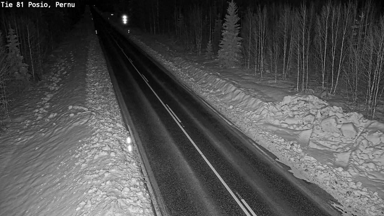 Kelikamerat Kuva Tie 81 Posio, Pernu, Posio, Lappi