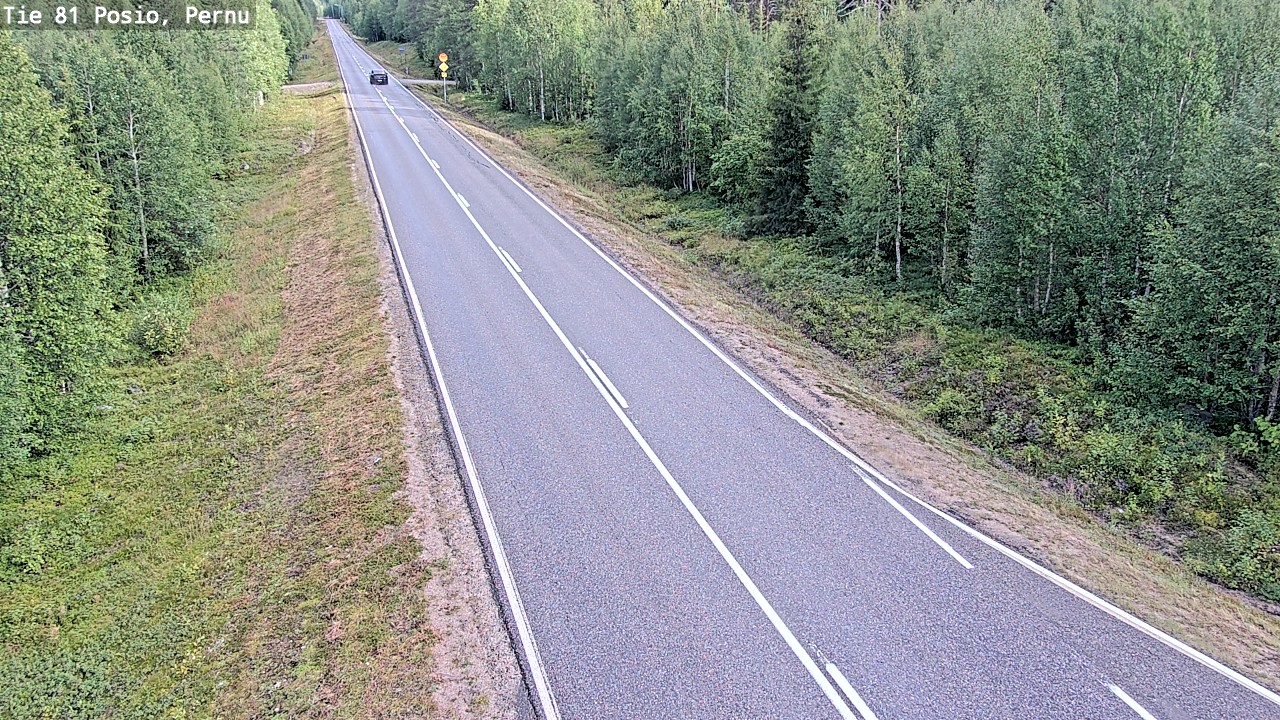 Kelikamerat Kuva Tie 81 Posio, Pernu, Posio, Lappi