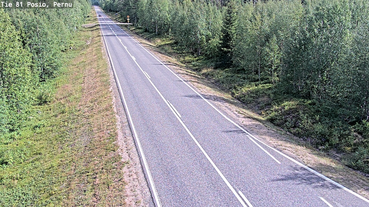 Kelikamerat Kuva Tie 81 Posio, Pernu, Posio, Lappi