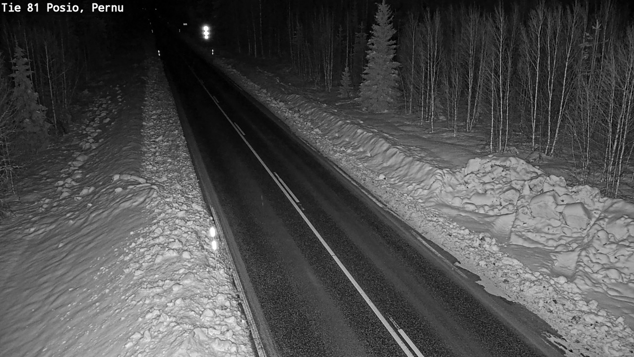 Kelikamerat Kuva Tie 81 Posio, Pernu, Posio, Lappi