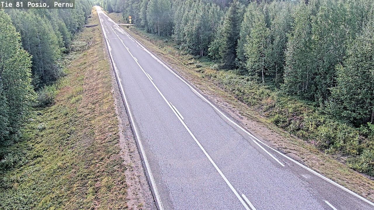 Kelikamerat Kuva Tie 81 Posio, Pernu, Posio, Lappi