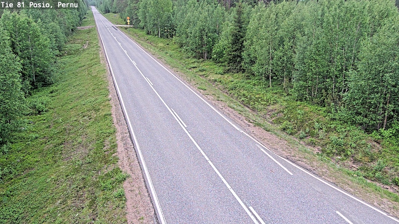 Kelikamerat Kuva Tie 81 Posio, Pernu, Posio, Lappi