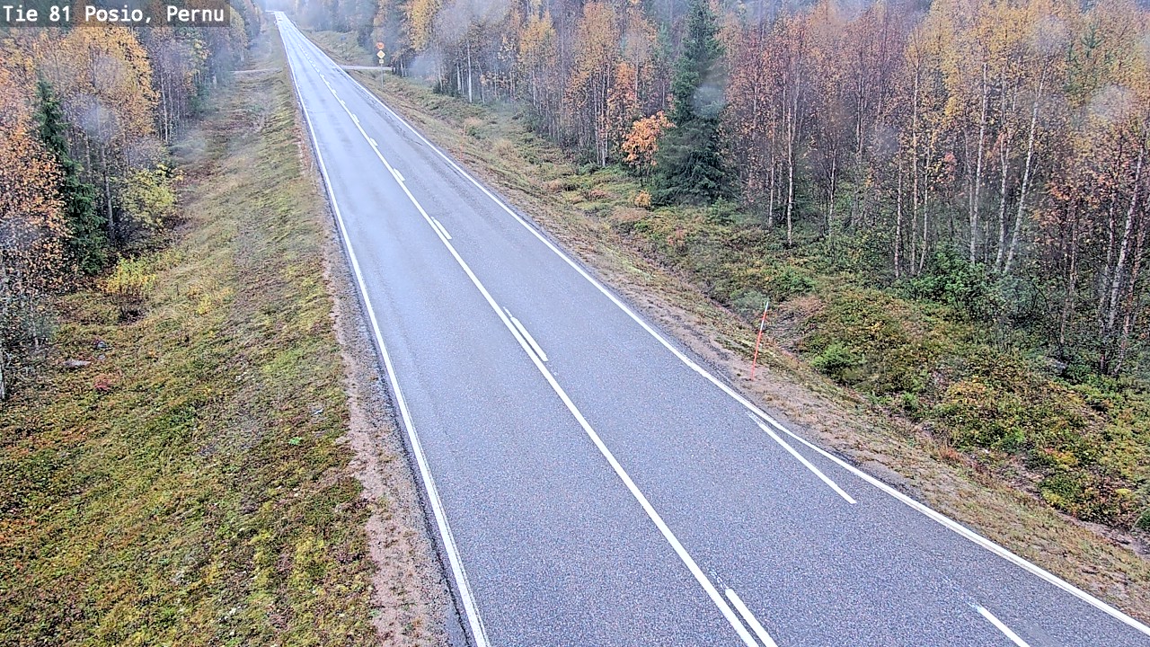 Kelikamerat Kuva Tie 81 Posio, Pernu, Posio, Lappi