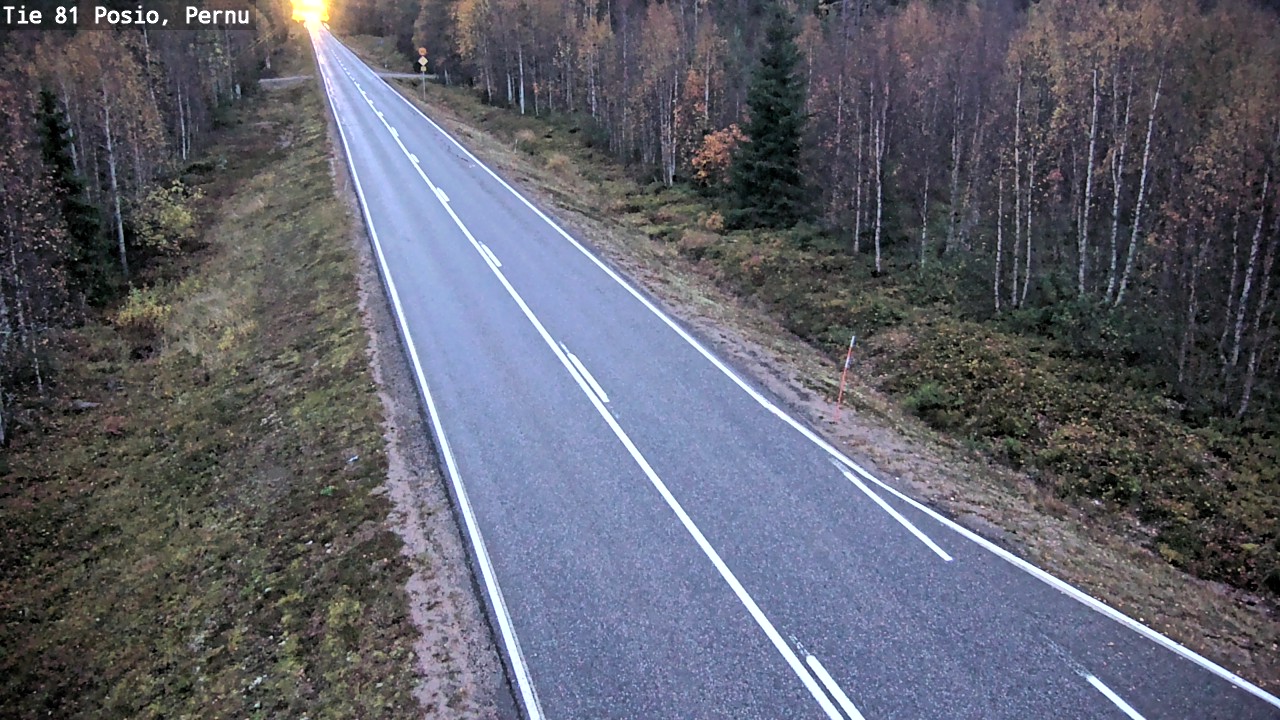 Kelikamerat Kuva Tie 81 Posio, Pernu, Posio, Lappi