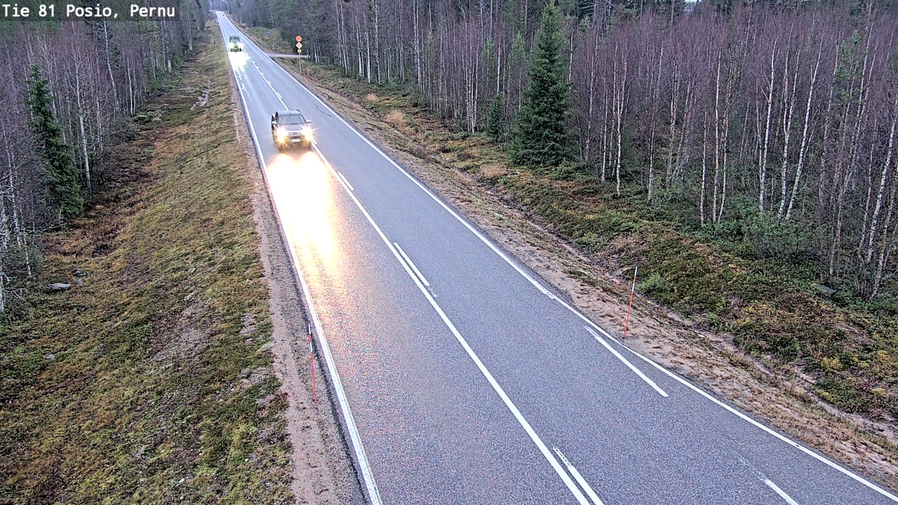 Kelikamerat Kuva Tie 81 Posio, Pernu, Posio, Lappi