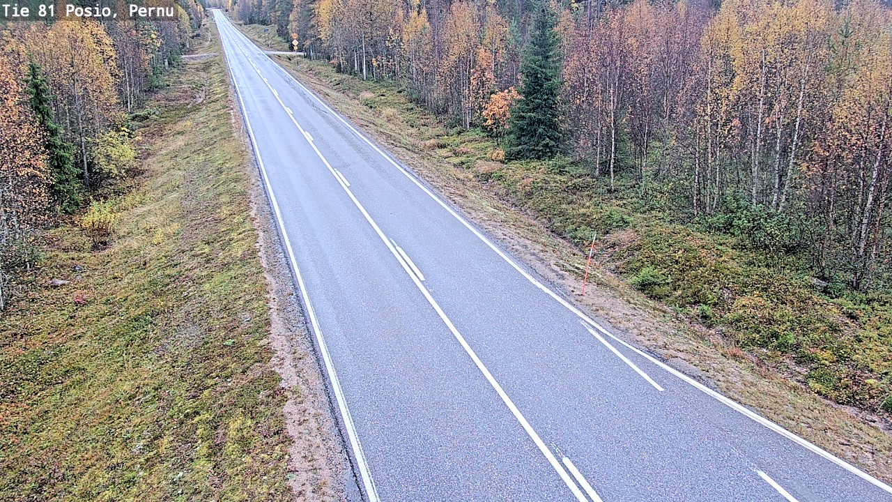 Kelikamerat Kuva Tie 81 Posio, Pernu, Posio, Lappi