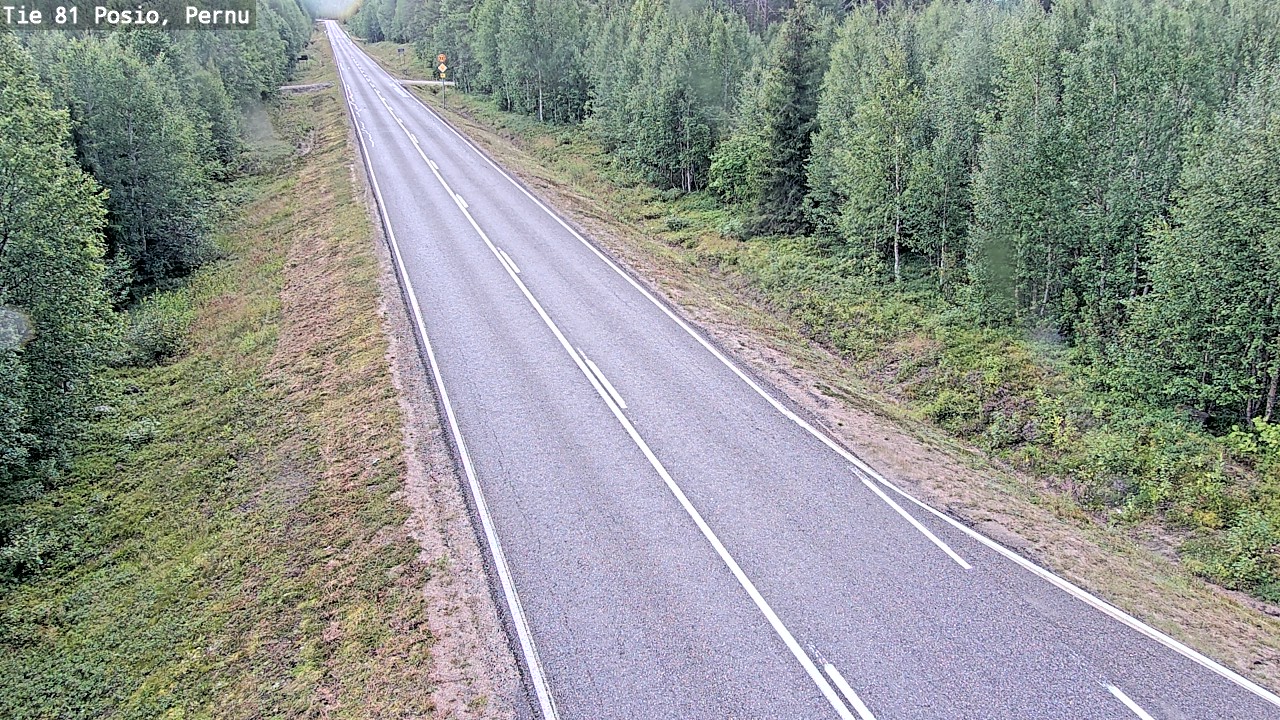 Kelikamerat Kuva Tie 81 Posio, Pernu, Posio, Lappi