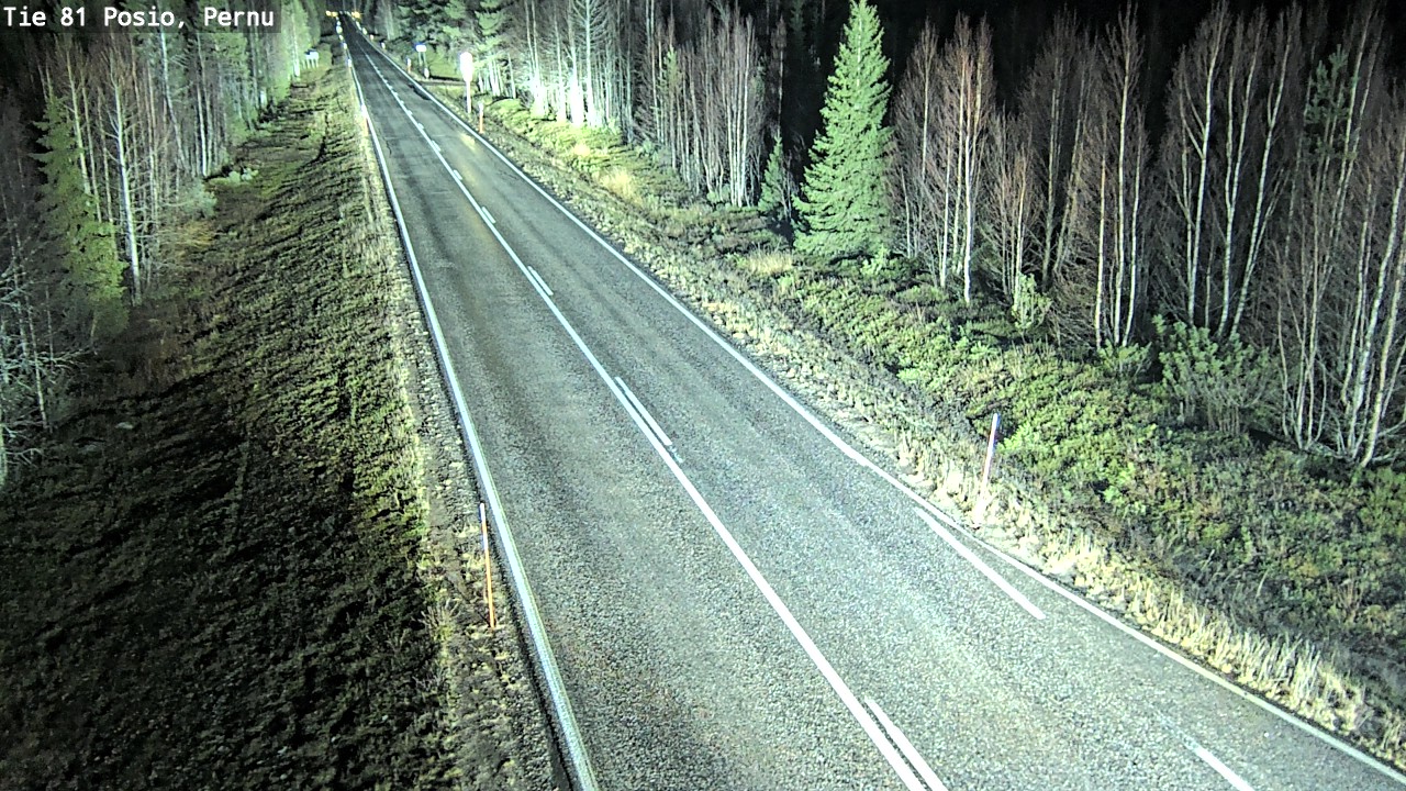 Kelikamerat Kuva Tie 81 Posio, Pernu, Posio, Lappi