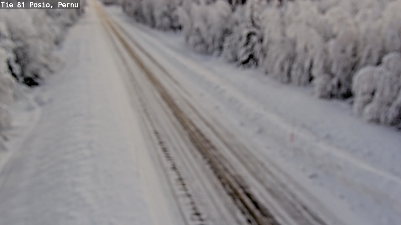 Kelikamerat Kuva Tie 81 Posio, Pernu, Posio, Lappi