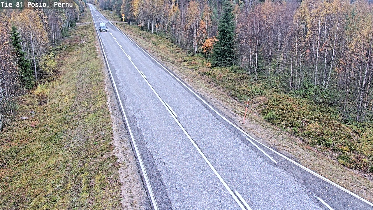 Kelikamerat Kuva Tie 81 Posio, Pernu, Posio, Lappi