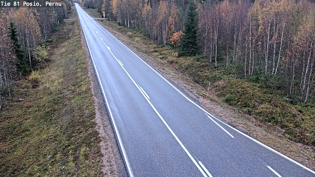 Kelikamerat Kuva Tie 81 Posio, Pernu, Posio, Lappi