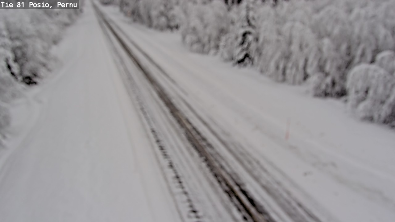 Kelikamerat Kuva Tie 81 Posio, Pernu, Posio, Lappi