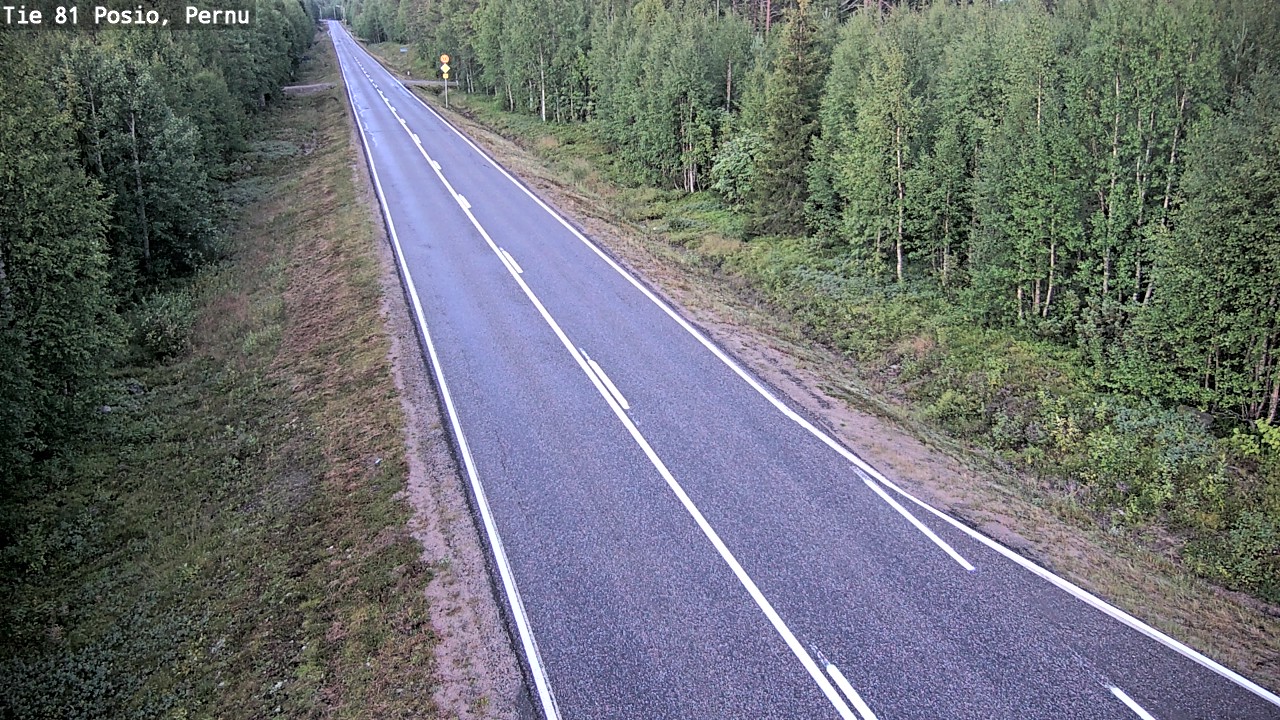 Kelikamerat Kuva Tie 81 Posio, Pernu, Posio, Lappi
