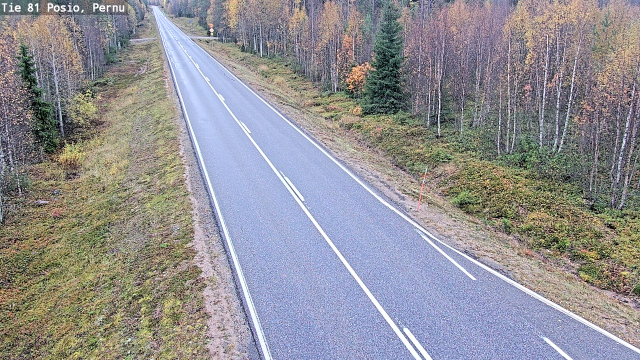 Kelikamerat Kuva Tie 81 Posio, Pernu, Posio, Lappi