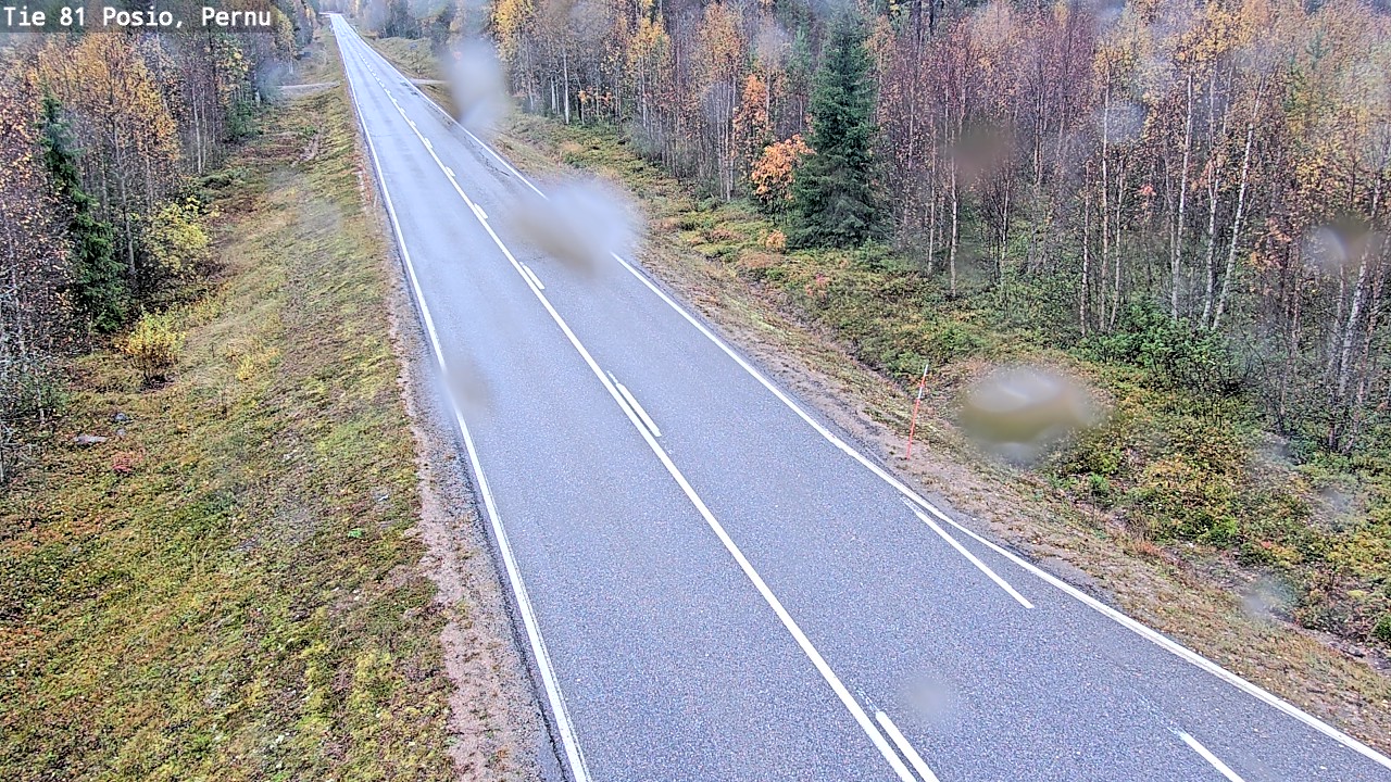 Weather Camera Image Road 81 Posio, Pernu, Posio, Lappi