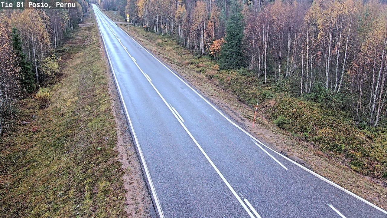 Kelikamerat Kuva Tie 81 Posio, Pernu, Posio, Lappi