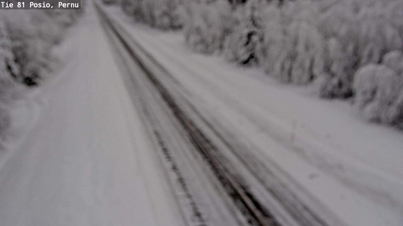 Kelikamerat Kuva Tie 81 Posio, Pernu, Posio, Lappi