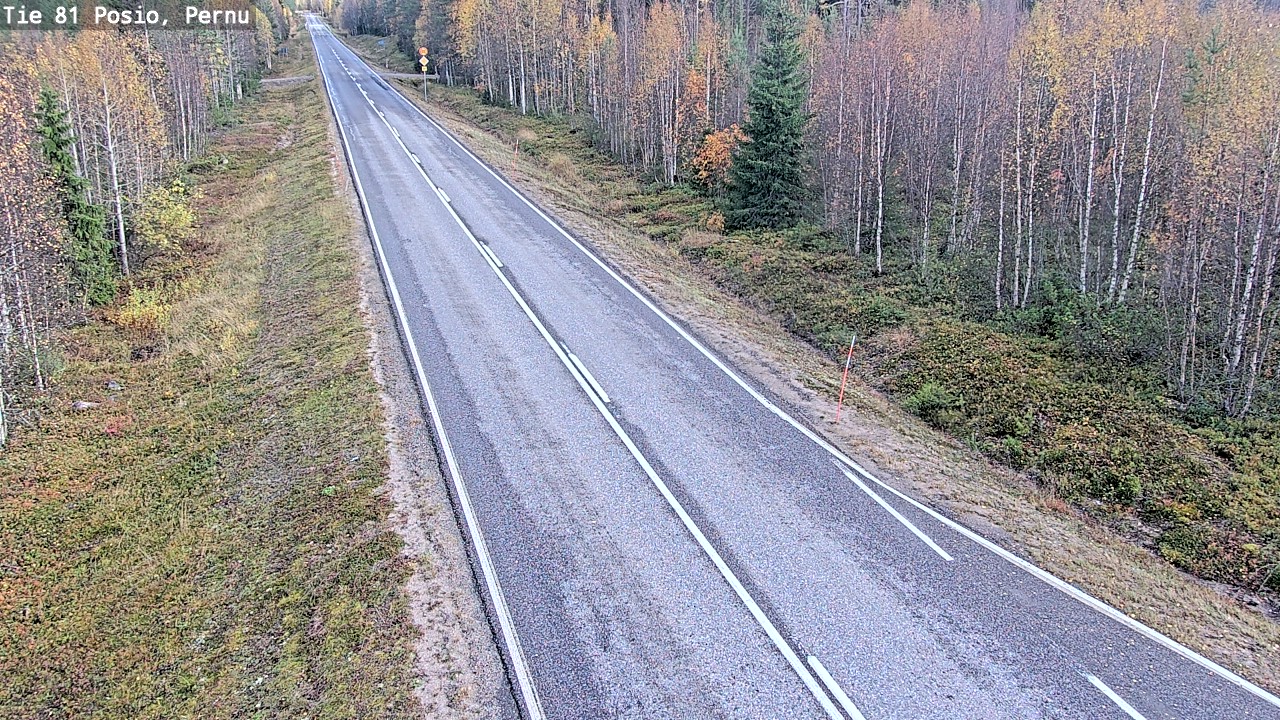Kelikamerat Kuva Tie 81 Posio, Pernu, Posio, Lappi