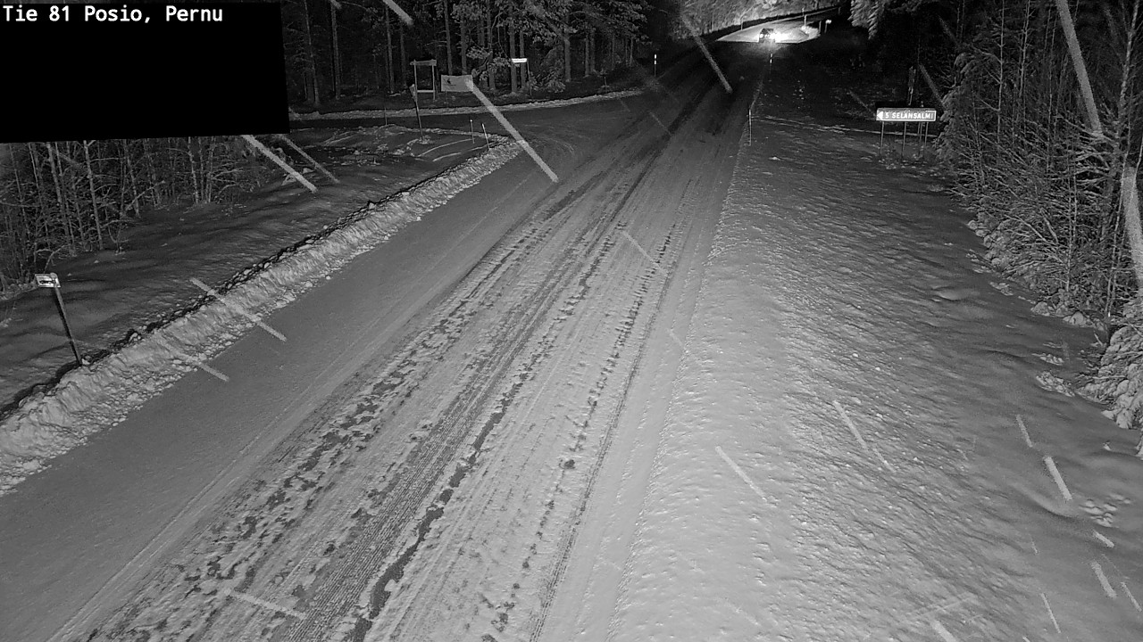 Kelikamerat Kuva Tie 81 Posio, Pernu, Posio, Lappi