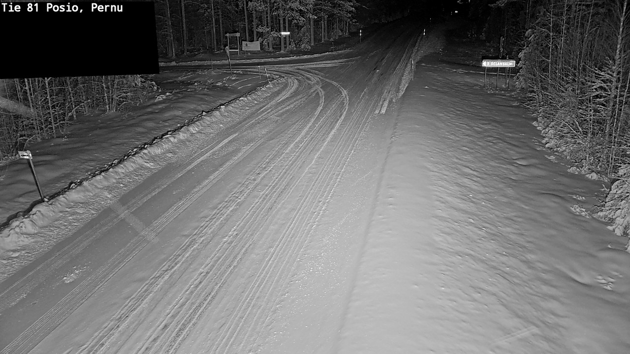 Kelikamerat Kuva Tie 81 Posio, Pernu, Posio, Lappi