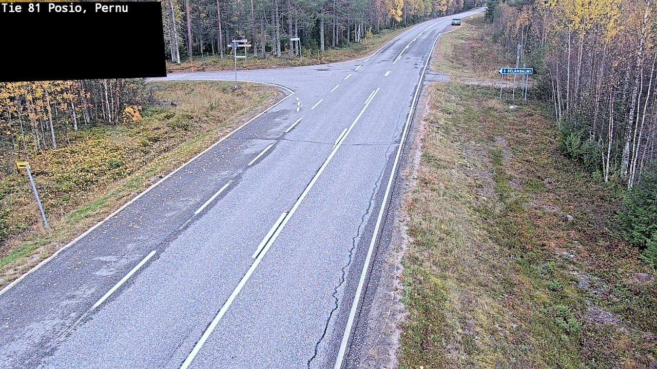 Kelikamerat Kuva Tie 81 Posio, Pernu, Posio, Lappi
