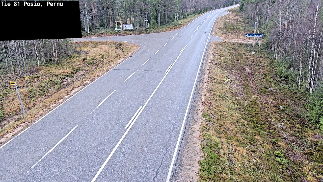 Kelikamerat Kuva Tie 81 Posio, Pernu, Posio, Lappi