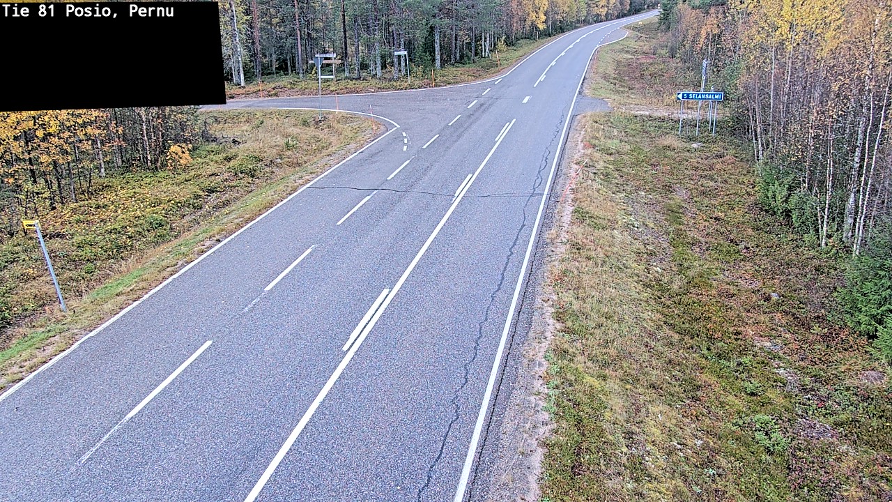 Kelikamerat Kuva Tie 81 Posio, Pernu, Posio, Lappi